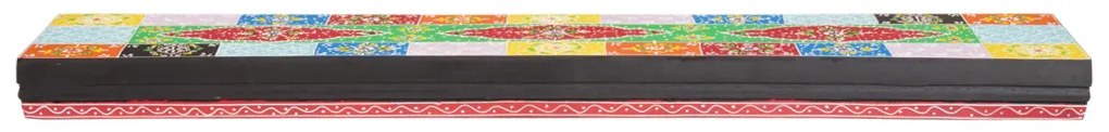 fali polcok 2 db 100x20x6 cm tömör mangófából