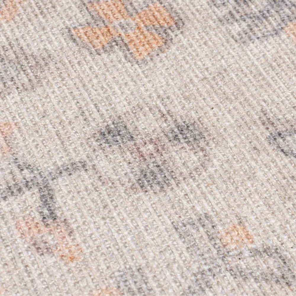 Krémszínű mosható futószőnyeg 60x230 cm Teo Traditional – Flair Rugs