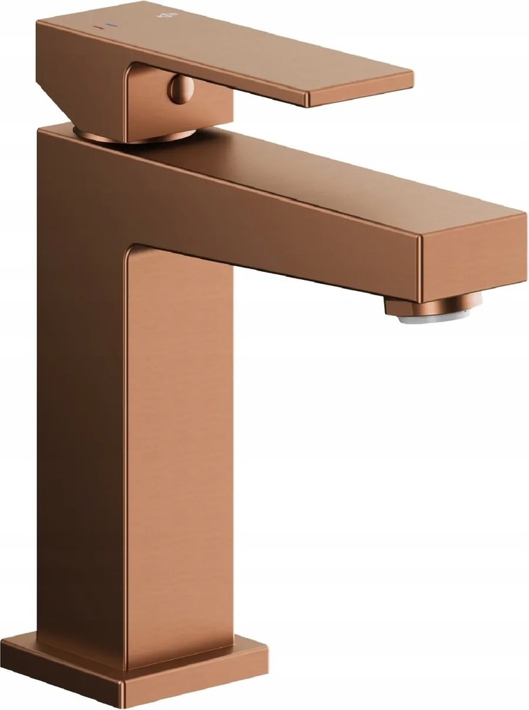 Kfa Álló Mosdó Csaptelep Logon, Brushed Rose Gold Pvd Click Clack