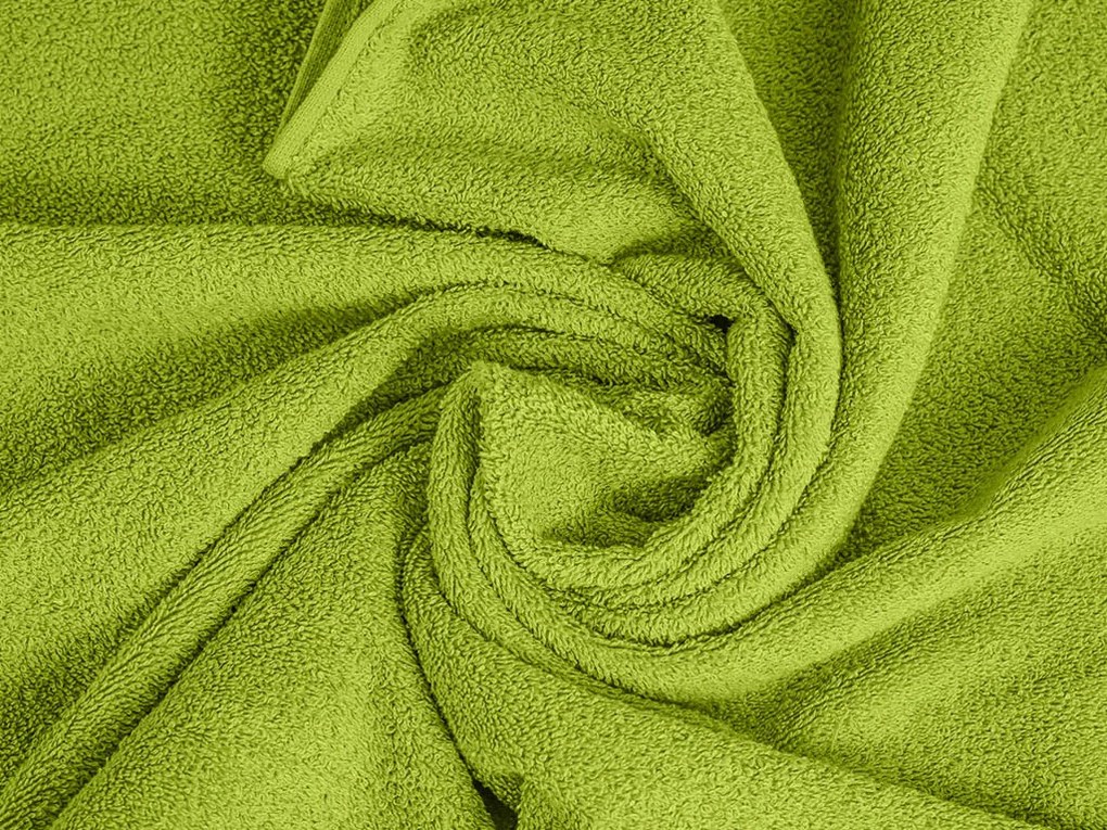 CLARYSSE ELEGANCE törölköző 60x110 cm zöld, 100% pamut