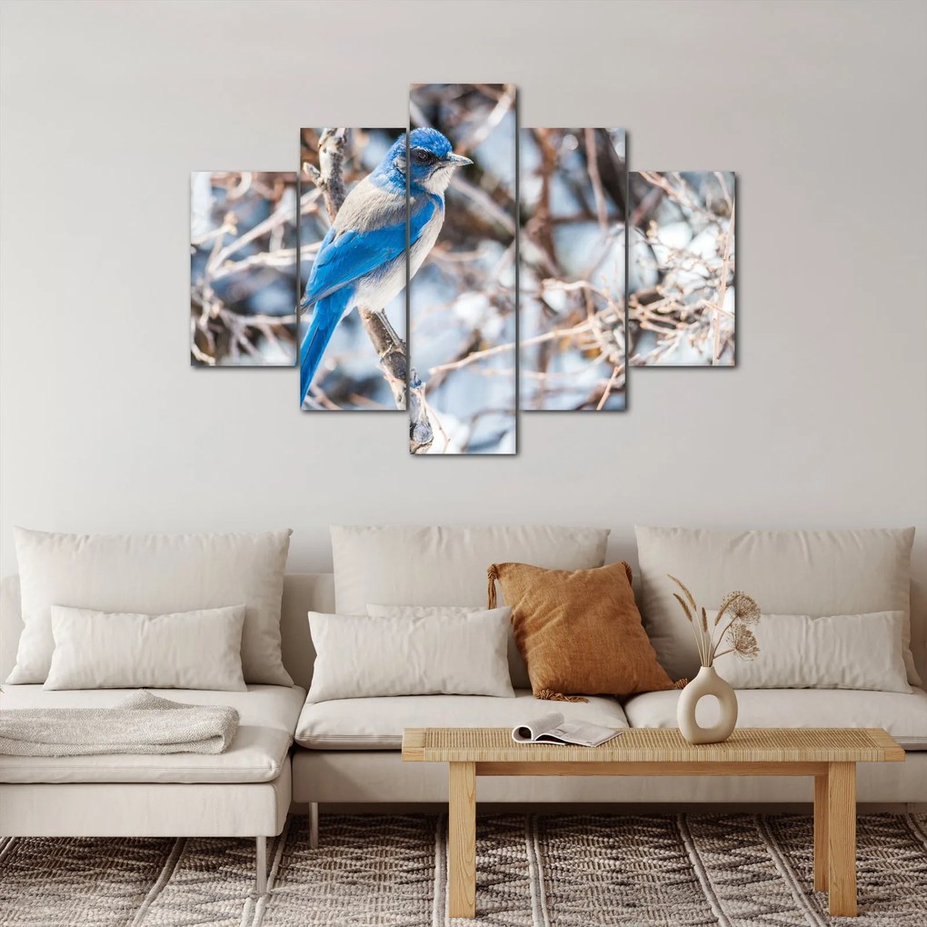 Kép - Téli madár (150x105 cm)