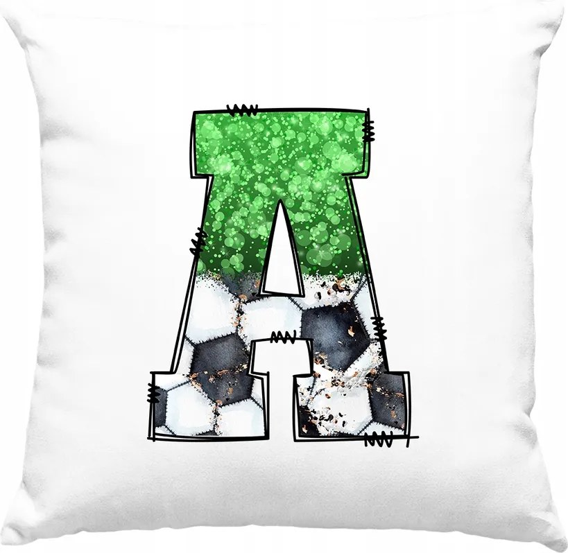 Párna Labda Ábécé A betű 25 Fehér