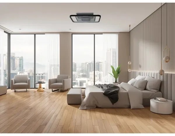 LED Dimmelhető mennyezeti lámpa LED/110W/230V 3000-6500K fehér + távirányítás