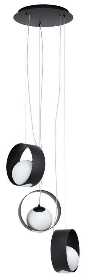 Eglo 98441 - CAMARGO kábeles függeszték 3xE14/40W/230V