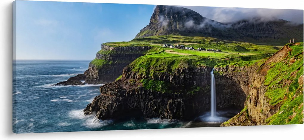 Kép - Múlafossur vízesés (120x50 cm)