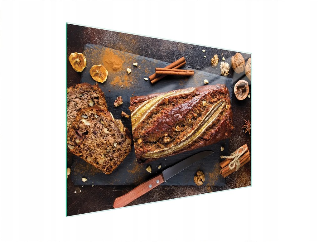 Üveg Vágódeszka 40x30 Kenyér Edzett Üveg