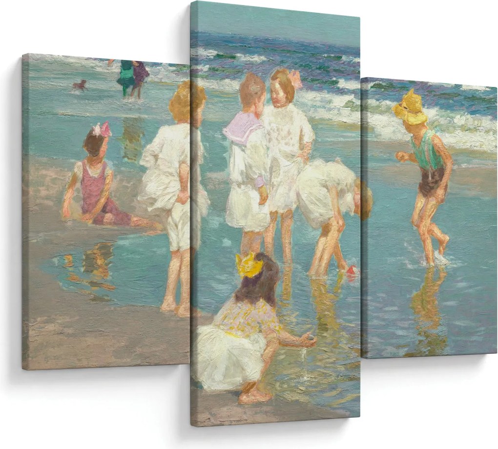 Kép - Edward Henry Potthast, A Holiday, reprodukciók (90x60 cm)