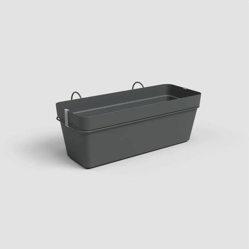 Újrahasznosított műanyag függő önöntözős láda 50 cm Capri – Artevasi
