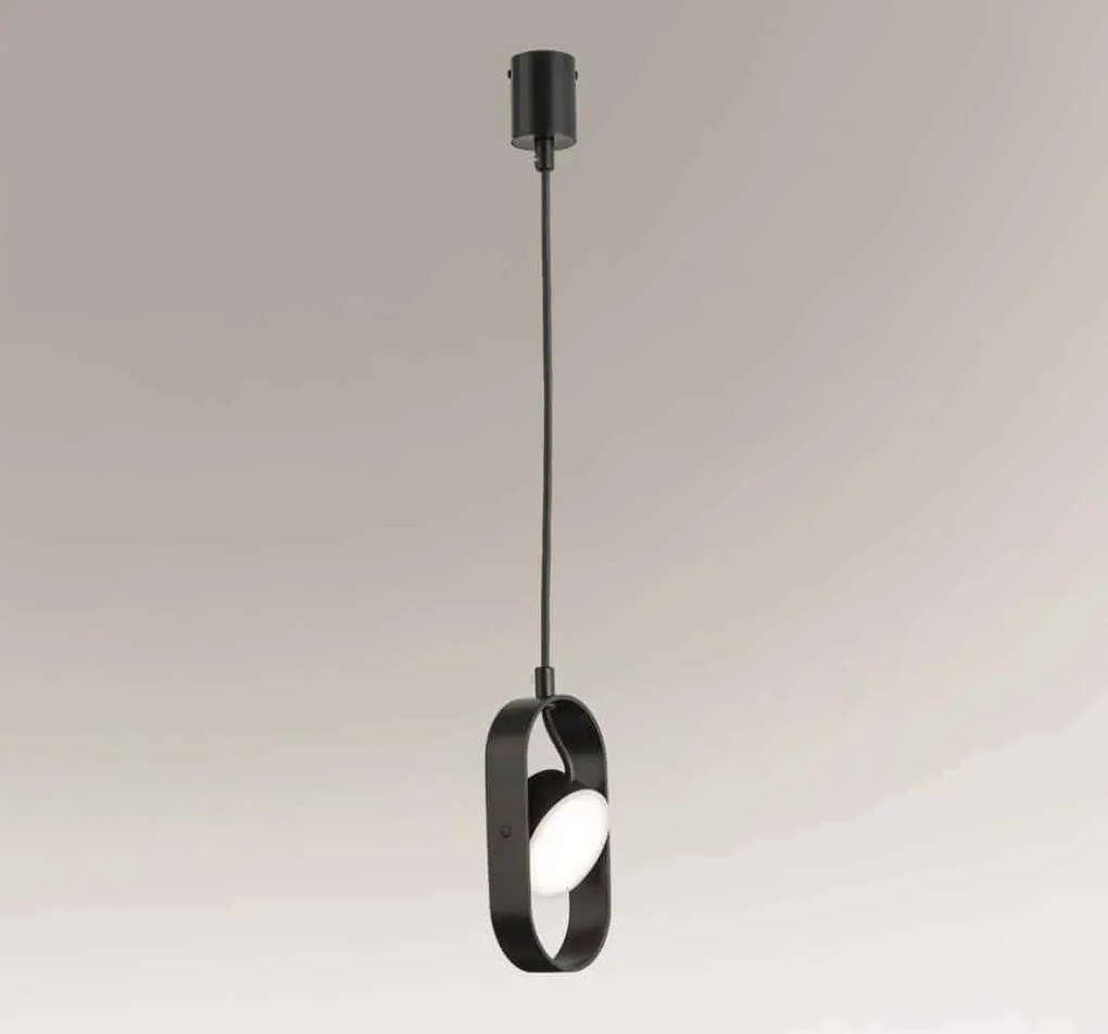 ANTIGO 7936 FUROKU Modern Led Függesztett Lámpa Fekete LED IP20