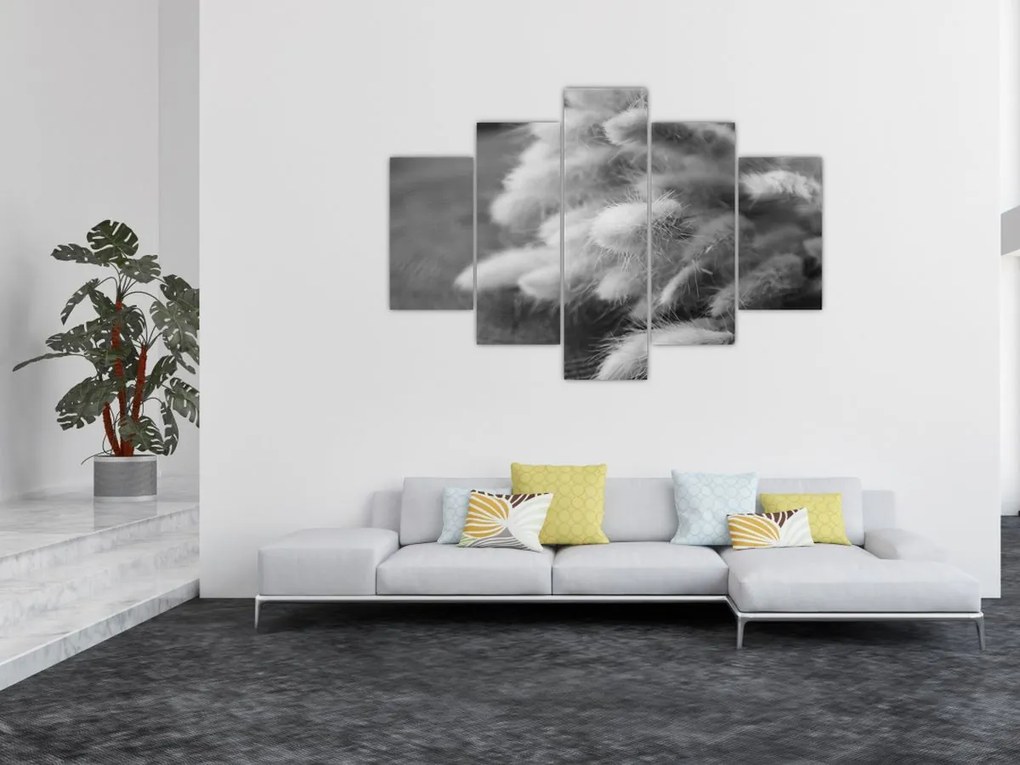 Kép - nyúlfarknyi fű az asztalon (150x105 cm)