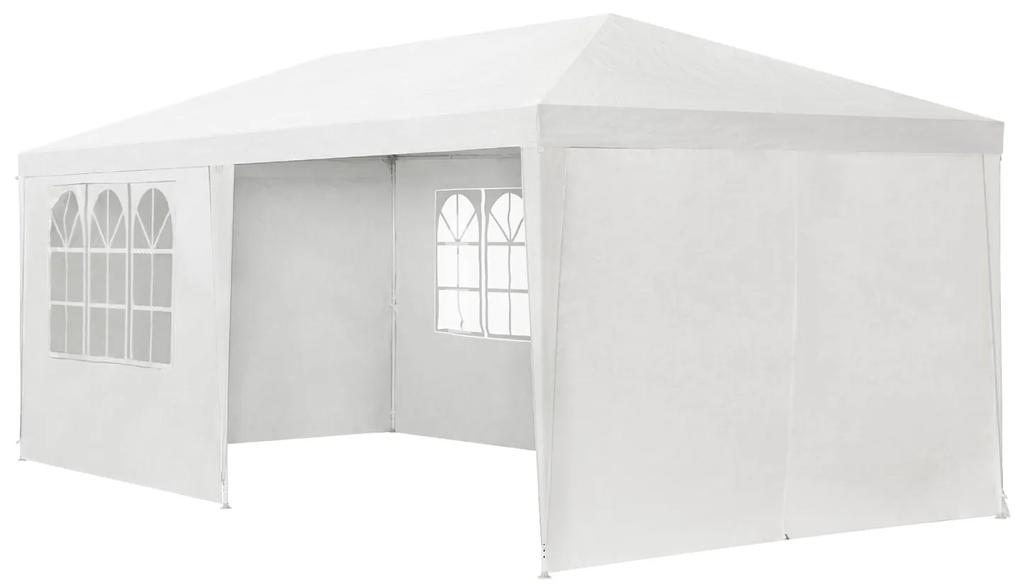 Kerti sátor 3x6m oldalfalakkal fehér
