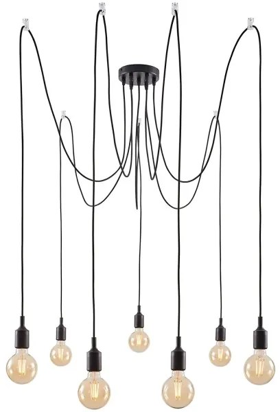 Paulmann 50390 - Csillár zsinóron NEORDIC 7xE27/20W/230V pók