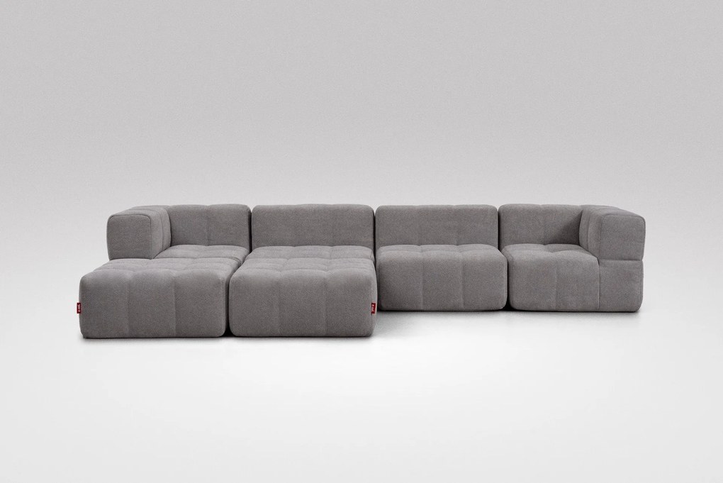 6 Teiliges Modulares Sofa – Grau