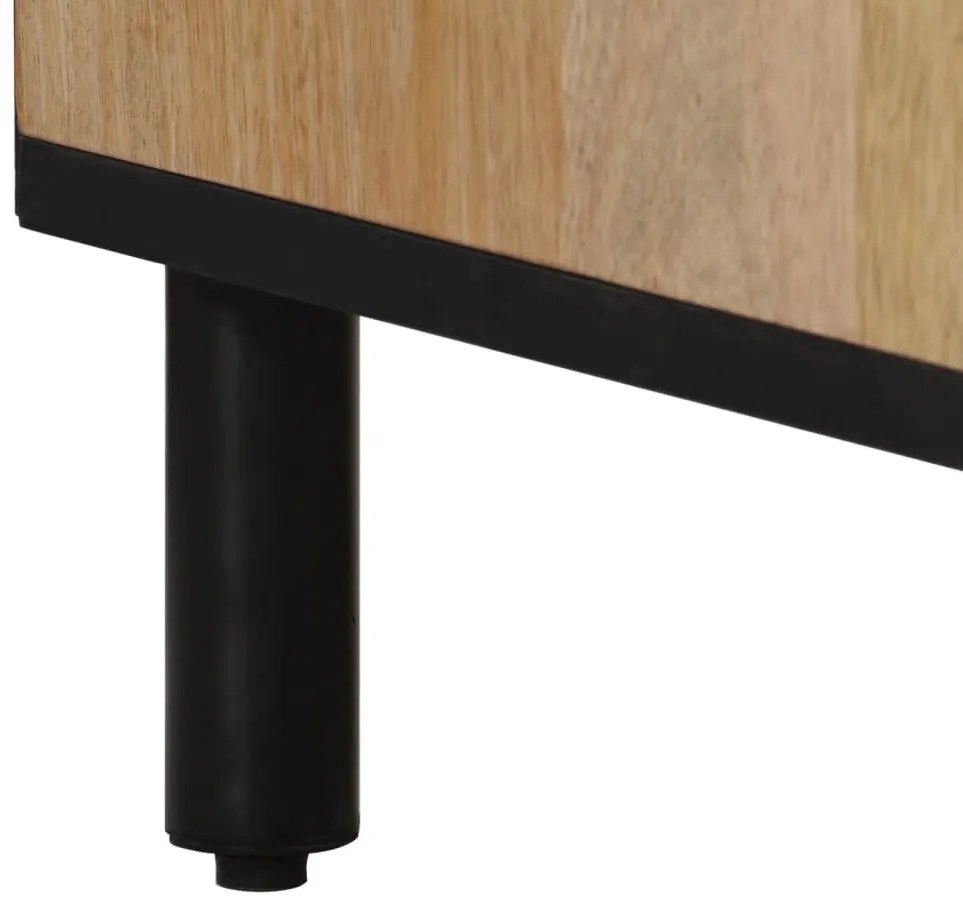 tömör mangófa tálalószekrény 60 x 33 x 75 cm