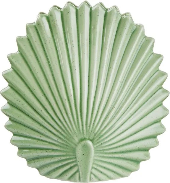 LEAF mini váza, világoszöld 16cm