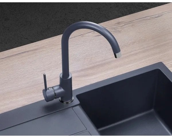 Concept BDG3334DG - Mosogató csaptelep, 33,5 cm, gránit/sötétszürke