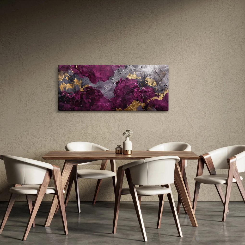 Kép - Texturáló absztrakció (120x50 cm)