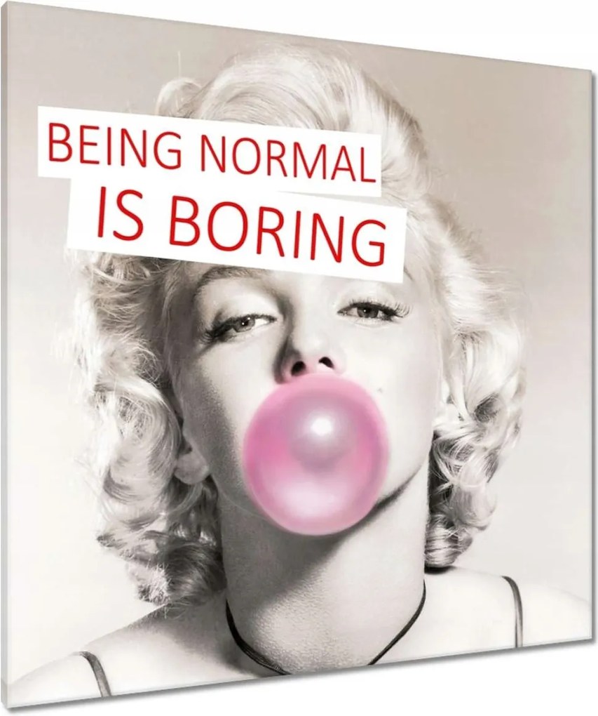 Vászonkép 90x90 Marilyn Monroe Normális