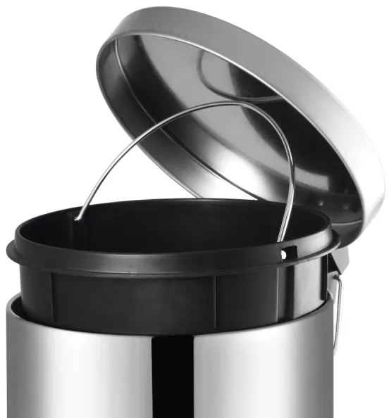 Aqualine - Szeméttároló SIMPLE LINE 20 l csiszolt rozsdamentes