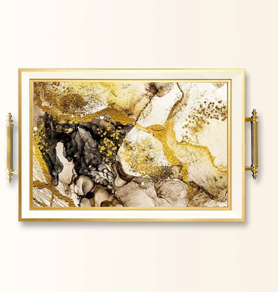 Üveg tálca, 38×24 cm – TPB9868