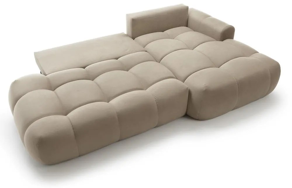 Sarokkanapé Ombre (J) (bézs + fekete) . 1100458