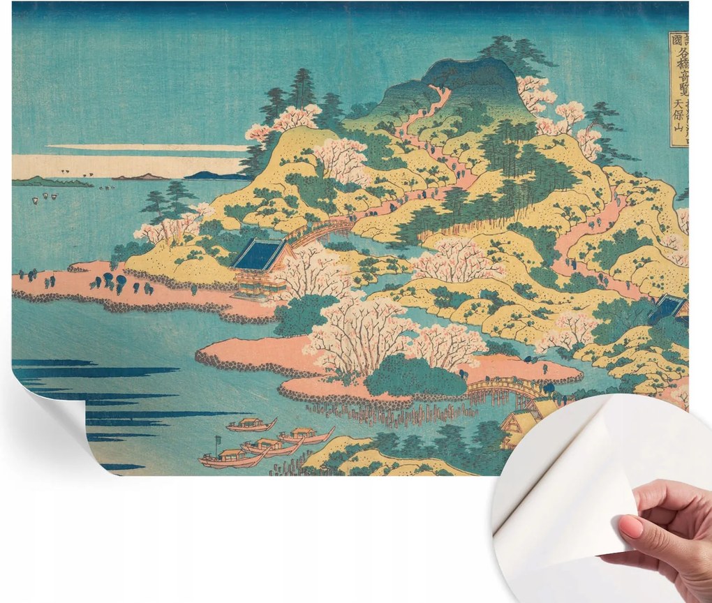 Öntapadós fotótapéta Divatos Japán táj 208x146 cm