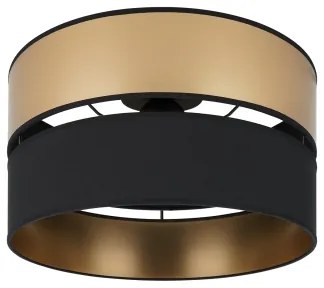 Brilagi - Mennyezeti lámpa ROYAL 1xE27/15W/230V átm. 40 cm fekete/arany