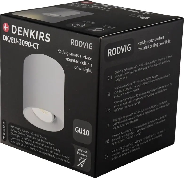 Rodvig series surface mounted ceiling downlight — DK/EU-3090-CT