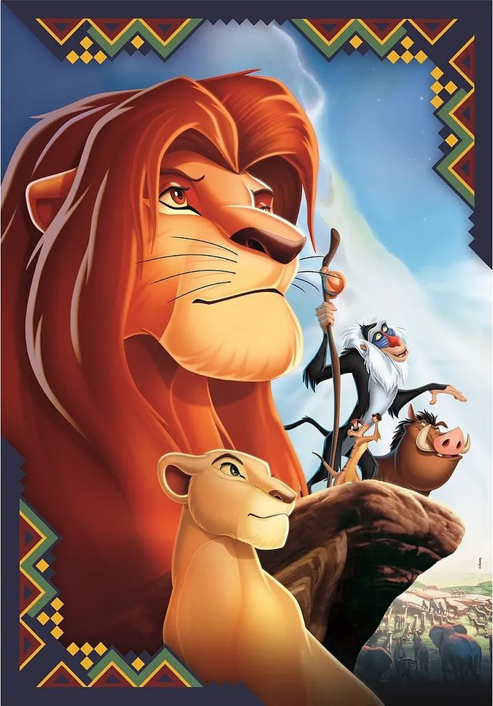 Disney Az Oroszlánkirály Legacy 104 db-os puzzle Clementoni
