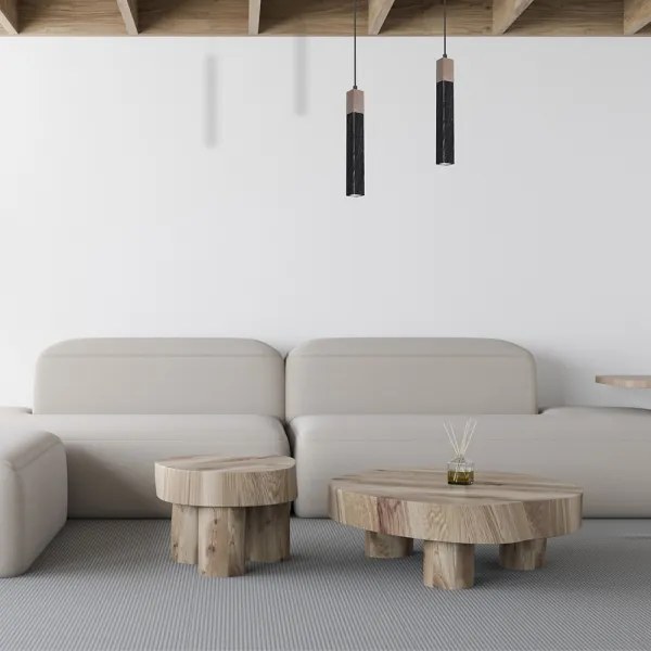 Csillár zsinóron SOLO 1xGU10/MR11/40W/230V fekete