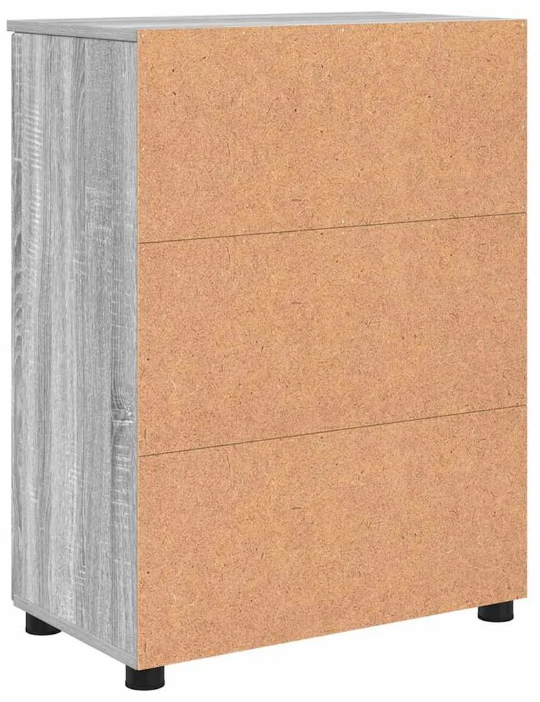 Fürdőszoba Székény Szürke sonoma 60 x 35 x 80 cm Faanyag