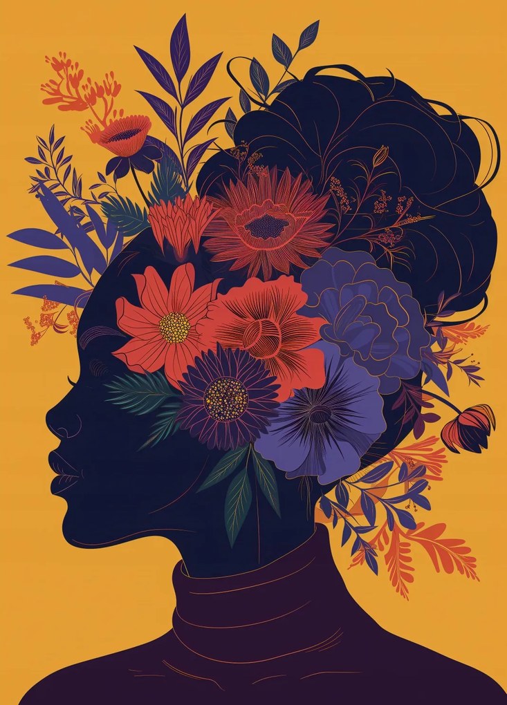 Poszter 39,5x55cm Botanikus múzsa