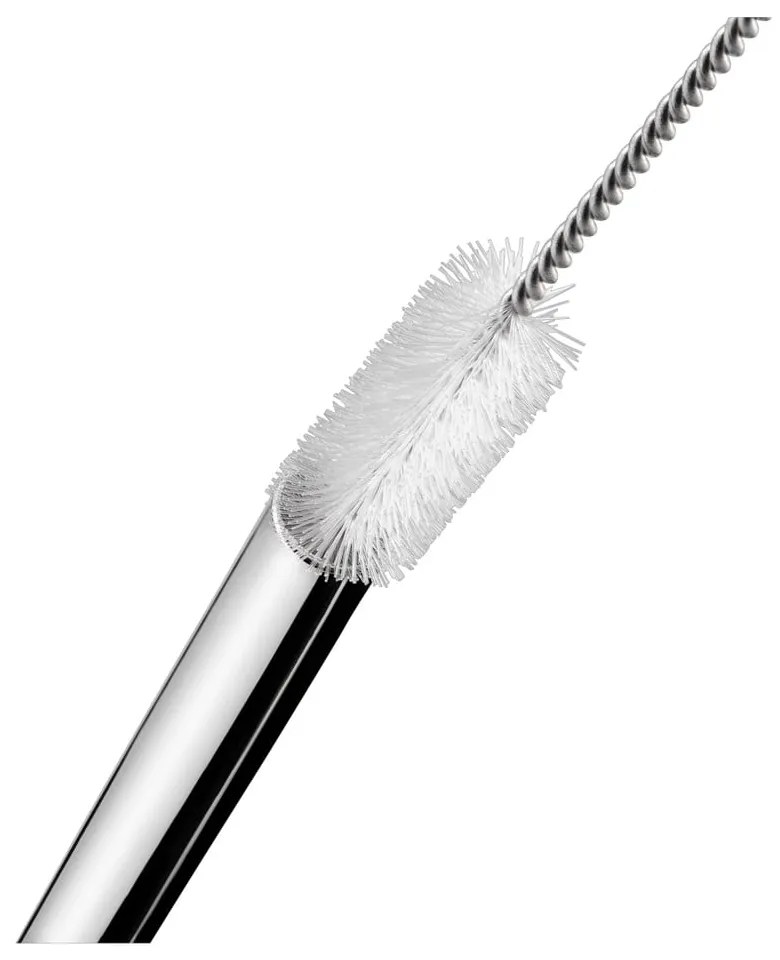 Profi 6 db rozsdamentes acél szívószál tisztítókefével, hosszúság 24 cm - WMF