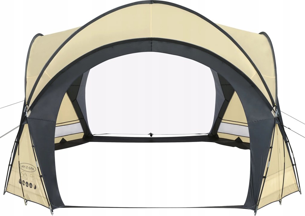 Pavilon Spa Jacuzzi Medence Sátor 390x390x255 cm Bestway 60305