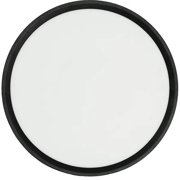 Fulgur s-42587-LED Mennyezeti lámpa érzékelővel NOMY-S 24W/230V 3000/4000/6000K IP40 fekete