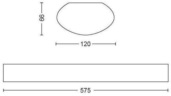 Philips 31248/31/P0 - LED Műszaki világítás AQUALINE LED/24W/230V IP65