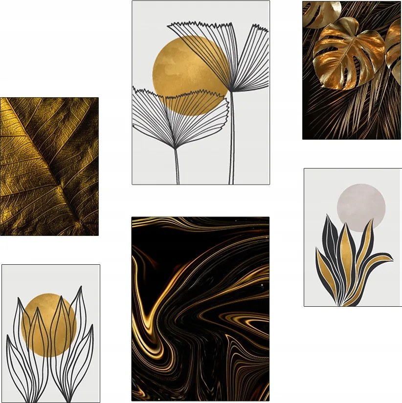 Komplett Galéria 6db Poszter Keret Nélkül Kpba 289