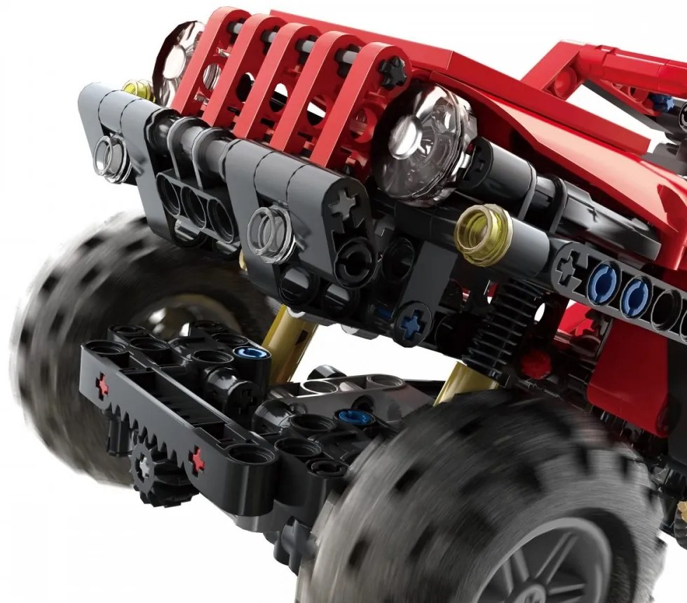 COGO® 5801 | lego-technic-kompatibilis építőjáték | 501 db építőkocka | Racing terepjáró jeep