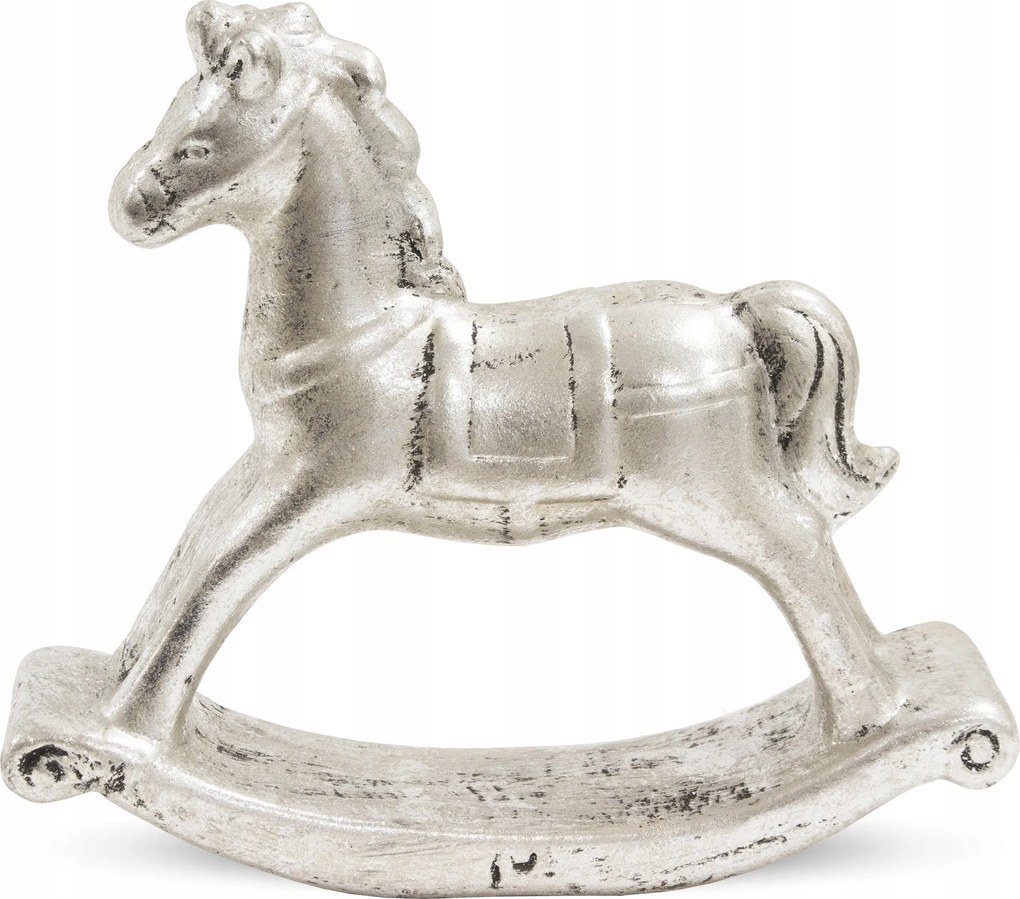 Ló A Póluson díszfigura ezüst ajándék