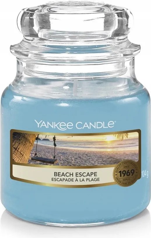 Hagyományos paraffin gyertya Beach Escape Yankee Candle 1 db