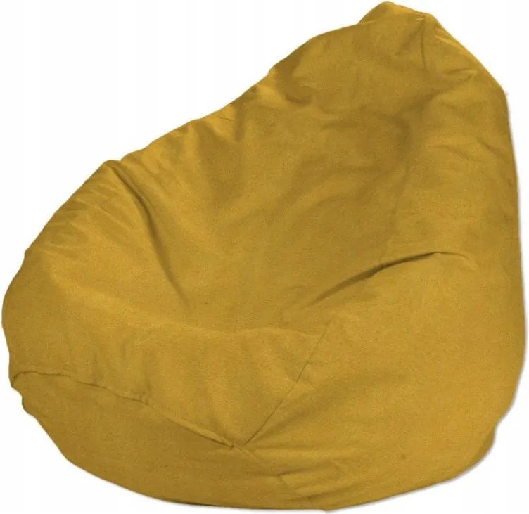 Ülőzsák huzat Ø50 x 85 cm mustár zsenília