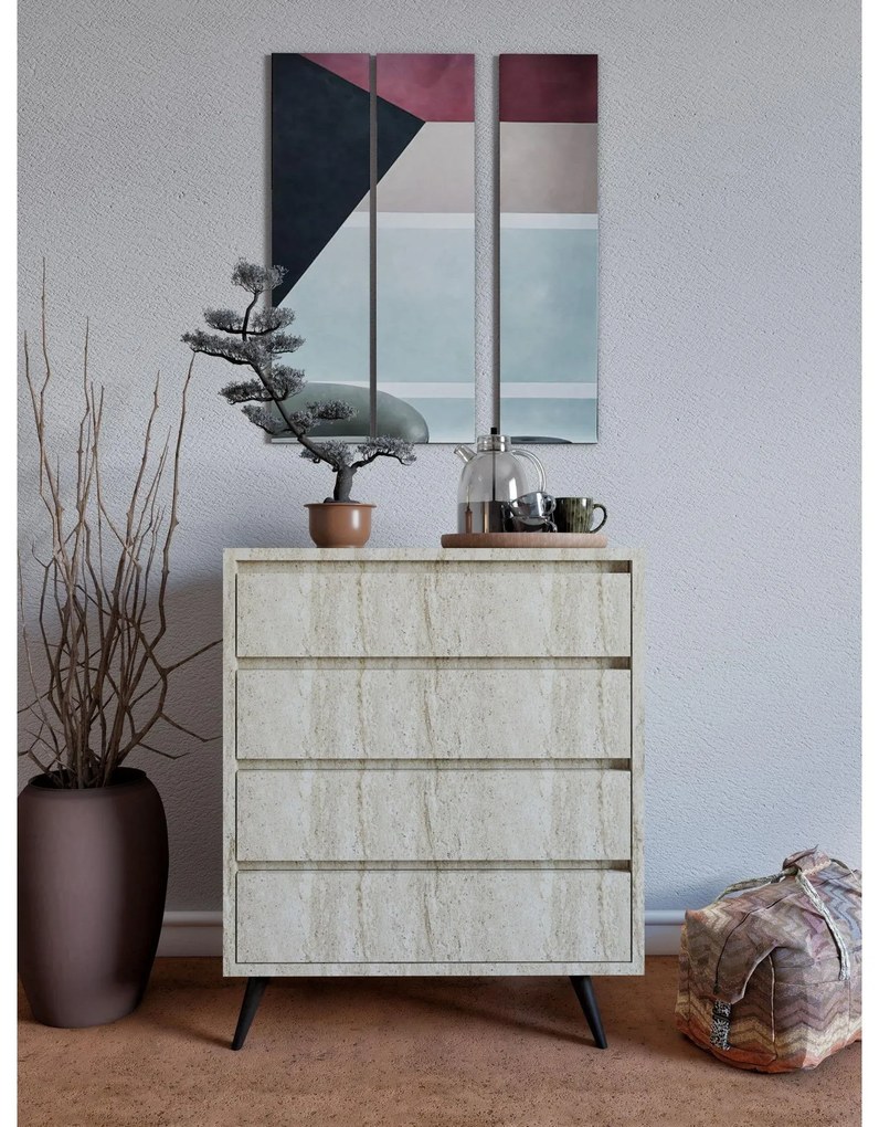 Komód Suvera - Travertine