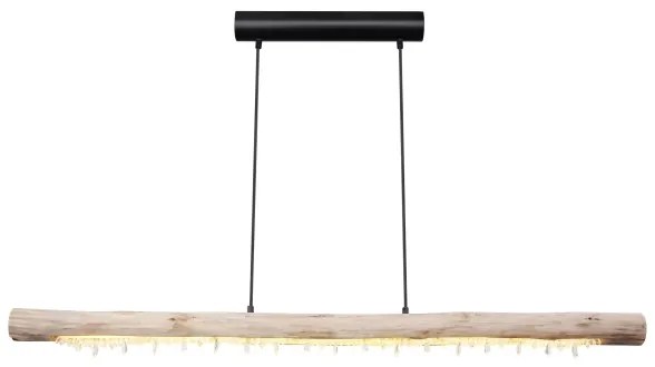 Globo 15354-20-LED Dimmelhető kábeles csillár FELICITAS LED/25W/230V bézs