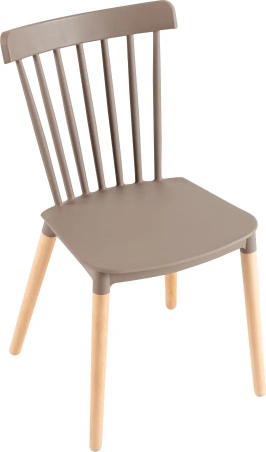 Étkezőszék, szürke/bükk, ZOSIMA