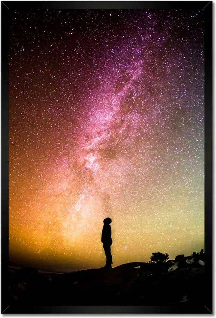 Poszterek keretben 40x60 Tejút Galaxis