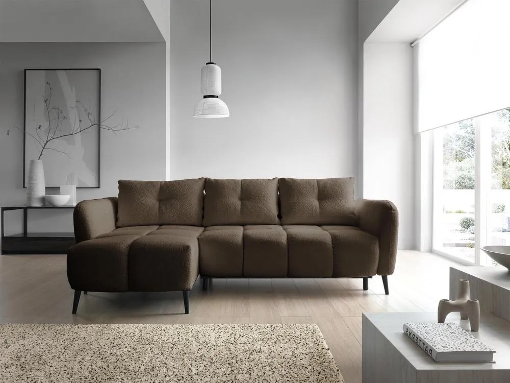 Sarokkanapé Odysea (B) (bézs + fekete) . 1100434