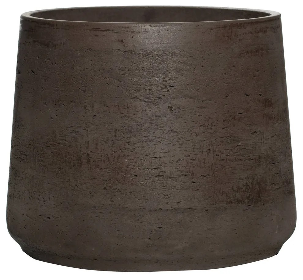 Pottery Pots Jumbo Patt virágcserép, fekete színű, többféle méretben - PotteryPots méret: M - h. 97 cm, ⌀ 119 cm