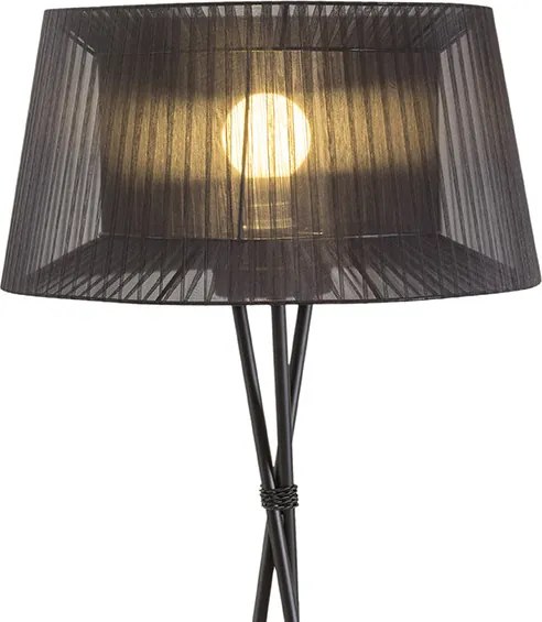 RENDL BOULOGNE stojanová černá 230V LED E27 15W