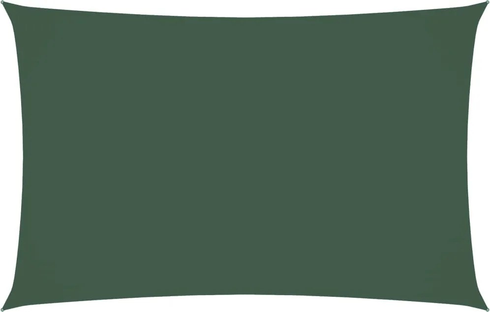 vidaXL sötétzöld téglalap alakú oxford-szövet napvitorla 2 x 4,5 m