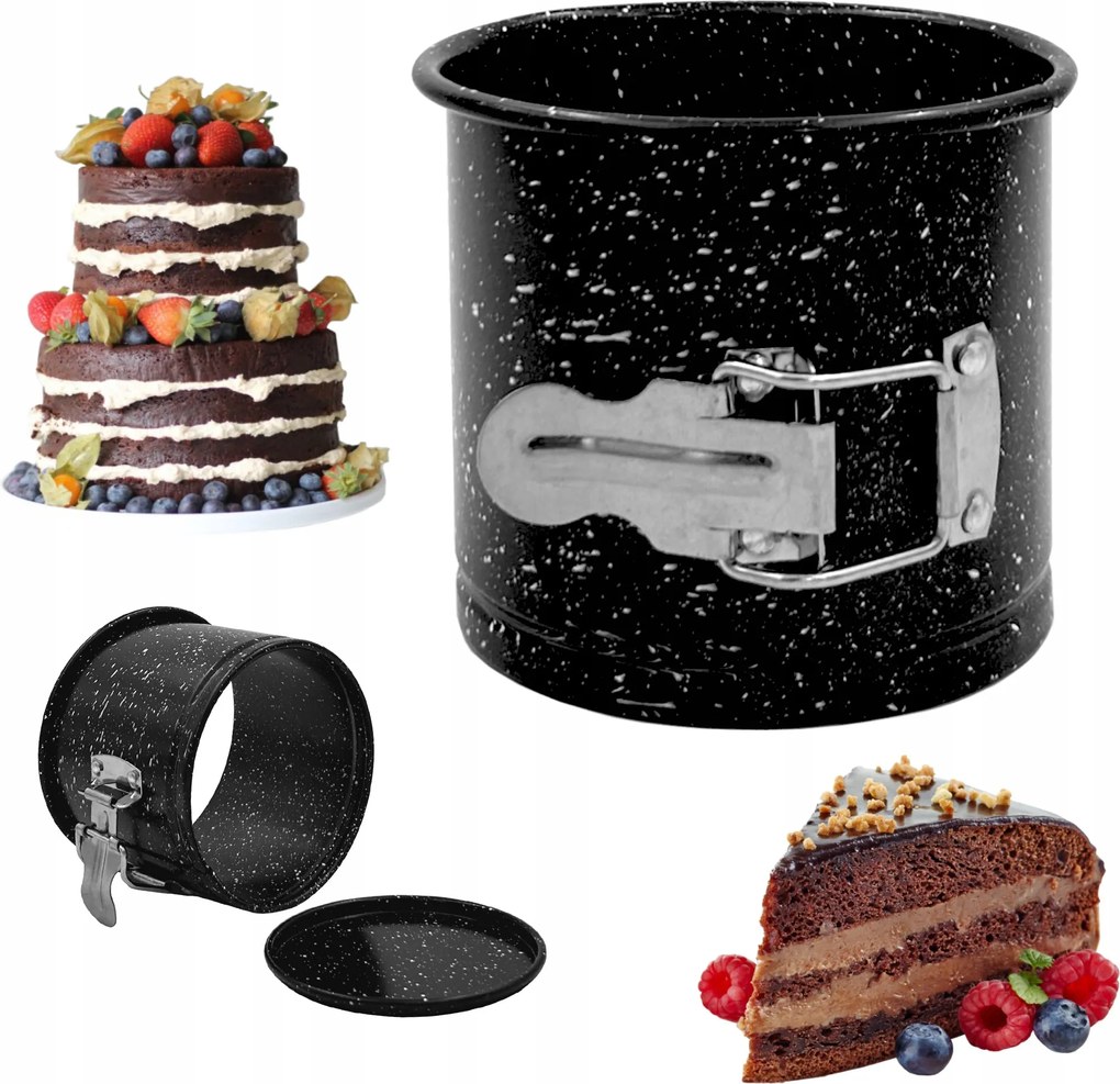 Tortaforma Rant tortaforma átm.12cm/h10cm tapadásmentes